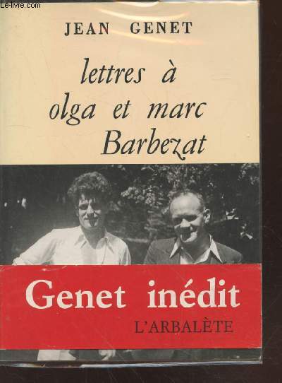 Lettres  Olga et Marc Barbezat