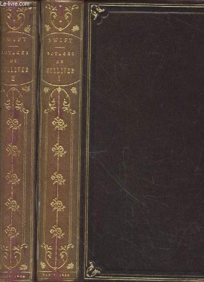 Voyages de Gulliver dans des contres lointaines Tome 1 et 2 (en deux volumes)