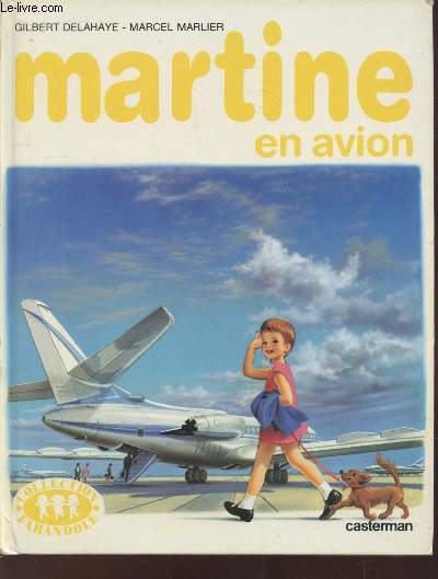 Martine en avion (Collection : 