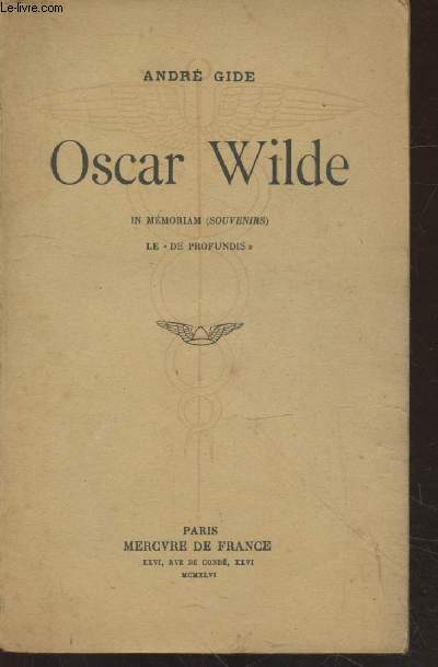 Oscar Wilde in memoriam (souvenirs) - Le 