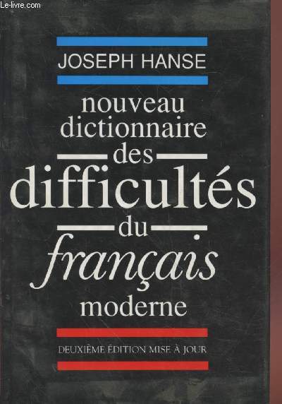 Nouveau dictionnaire des difficults du franais moderne