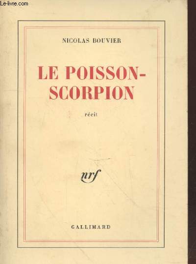 Le poisson-scorpion