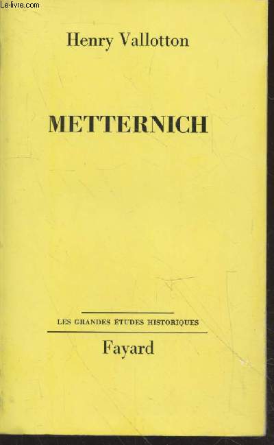 Metternich (Collection : 