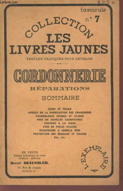 Cordonnerie - Rparations (Collection : 