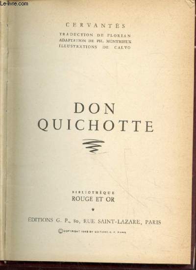 Don Quichotte (Collection : 