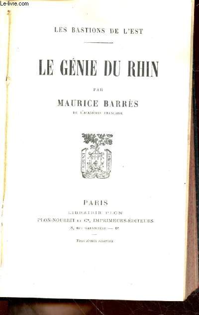 Le gnie du Rhin (Collection : 