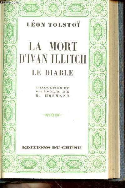 La mort d'Ivan Illitch - Le Diable