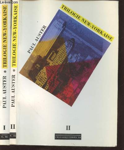 La Trilogie New-Yorkaise Tome 1 et 2 (en deux volumes) : Cit de Verre - Revenants - La Chambre drobe