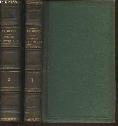 Histoire Gnrale du Moyen ge Tome 1 et 2 (en deux volumes) : Le dmembrement de l'Empire romain par les barbares du nord et par les musulmans - La formation de la socit fodale en Europe - etc.