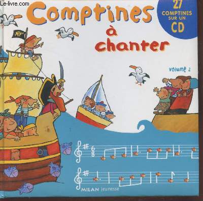 Comptines  chanter Volume 2 (CD non inclus)