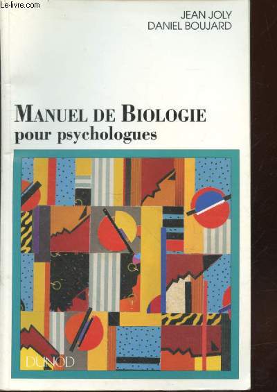 Manuel de Biologie pour psychologues