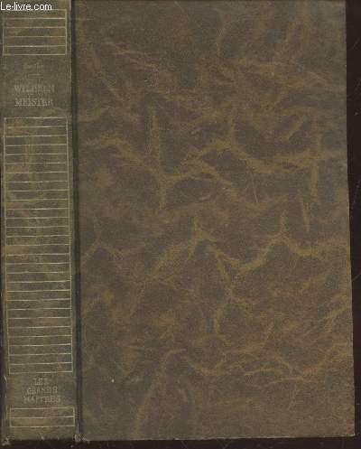 Les annes d'apprentissage de Wilhelm Meister (Collection : 