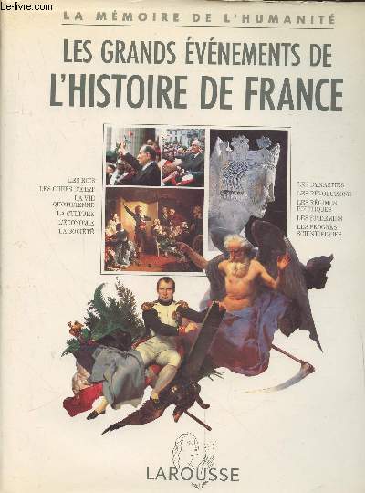 Les grands vnements de l'Histoire de France (Collection : 