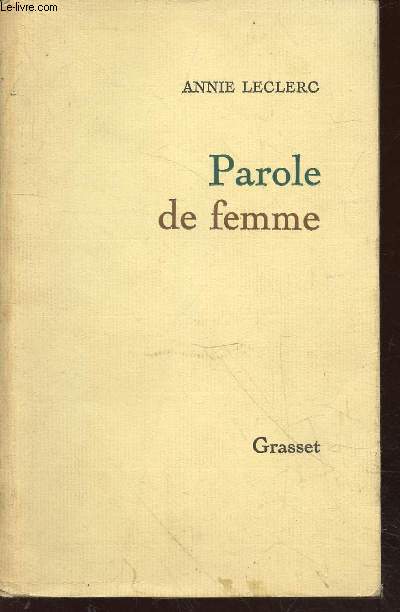 Parole de femme