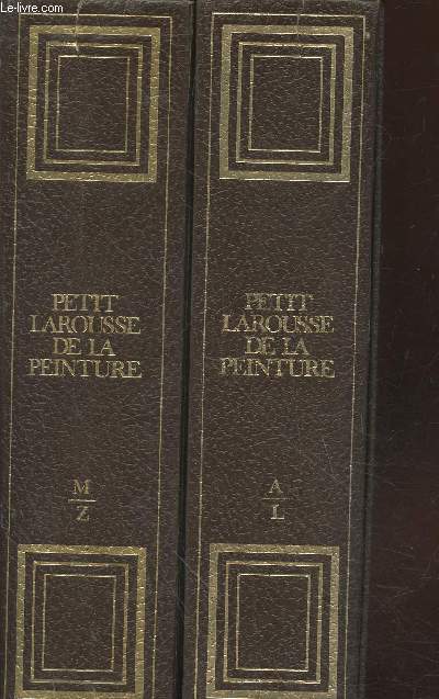Petit Larousse de la Peinture Tome 1 et 2 (en deux volumes)