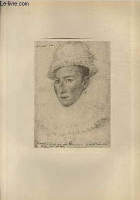 Portrait de Edmond Stuard Comte de Lennox - Ecole Franaise XVI sicle - Planche extraite de l'ouvrage 