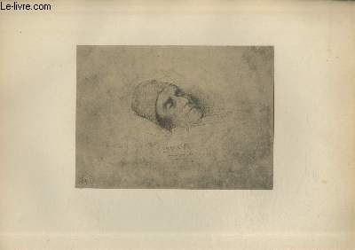 Portrait de Meyerbeer sur son lit de mort - Ecole Franaise XIX sicle - Planche extraite de l'ouvrage 