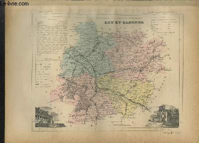 Carte du Lot et Garonne