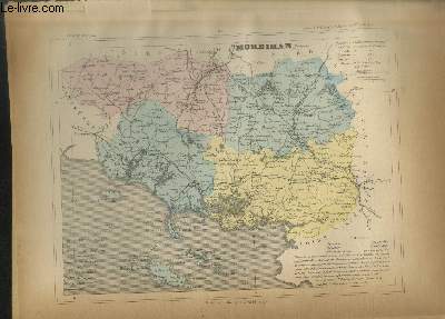 Carte du Morbihan