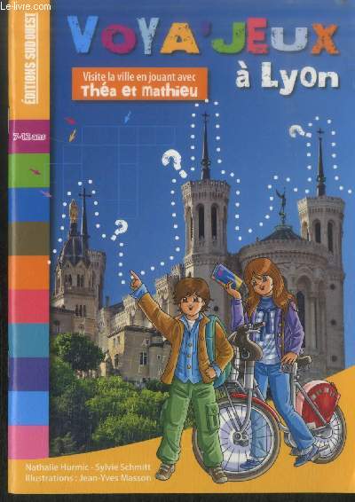 Voya'Jeux  Lyon : Visite la ville en jouant avec Tha et Mathieu 7-12 ans