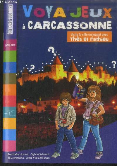 Voya'Jeux  Carcassonne: Visite la ville en jouant avec Tha et Mathieu 7-12 ans