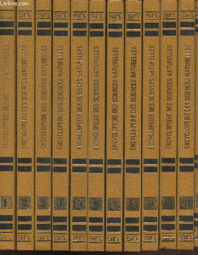 Encyclopdie des Sciences Naturelles Tomes 1  12 (Complet en 12 volumes)