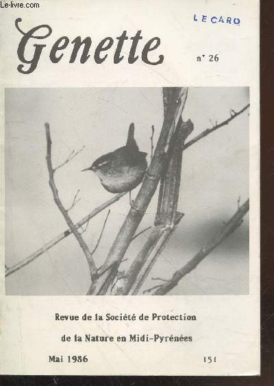 Genette n26 Mai 1986.
