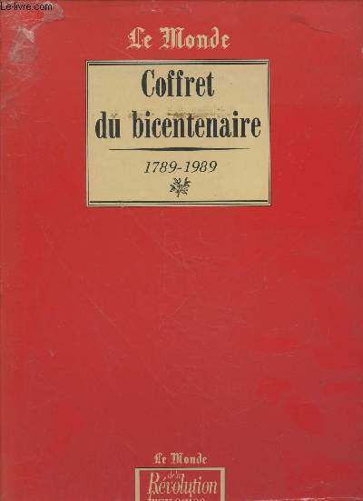 Le Monde : Coffret du bicentenaire 1789-1989 (12 numros)
