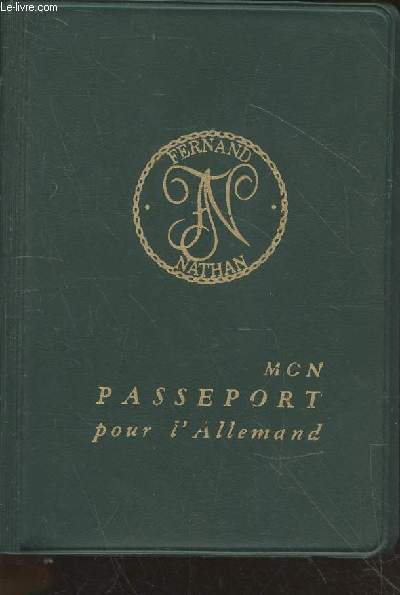 Voici votre passeport pour l'allemand / Hier ist ihr pass fr Deutsche sprache