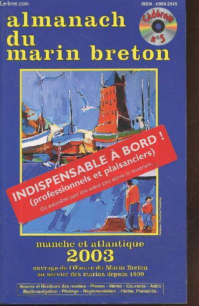 Almanach du marin breton Manche et Atlantique 2003 (Avec CD-ROM)