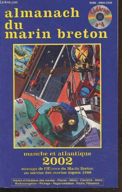 Almanach du marin breton Manche et Atlantique 2002 (Un CD inclus)