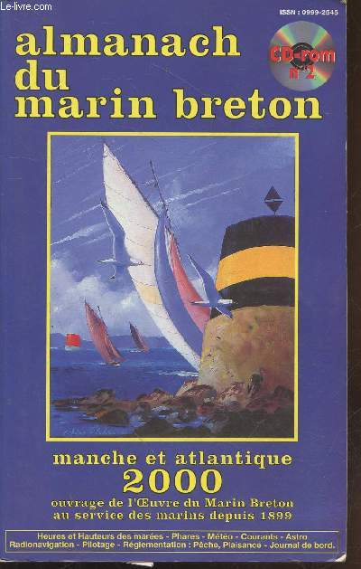 Almanach du marin breton Manche et Atlantique 2000 (Un CD-ROM inclus)