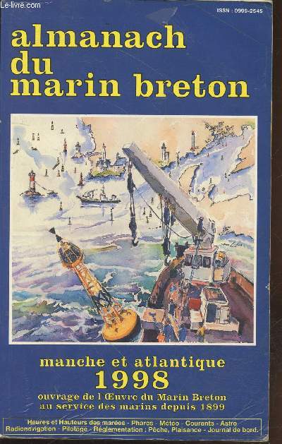 Almanach du marin breton Manche et Atlantique 1998