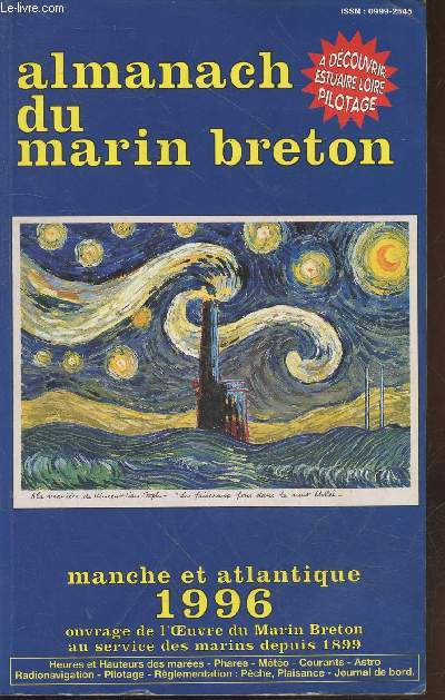 Alamanach du marin breton Manche et Atlantique 1996