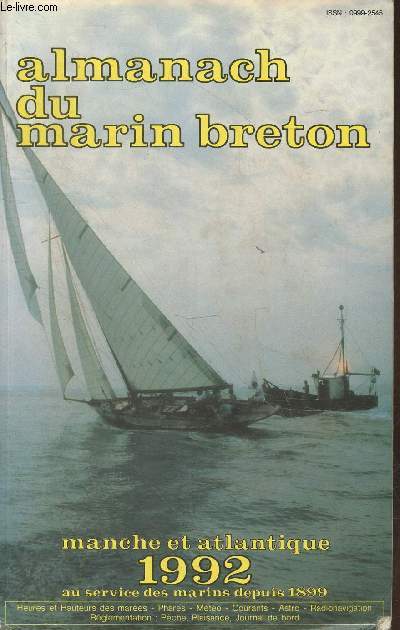 Almanach du marin breton Manche et Atlantique 1992