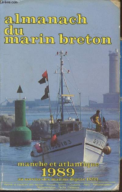 Almanach du marin breton Manche et Atlantique 1989