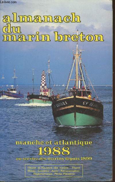 Almanach du marin breton Manche et Atlantique 1988
