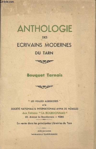 Anthologie des crivains modernes du Tarn : Bouquet Tarnais (Envoi + pome manuscrit de Graldine - Marcelle Balay-Gabaude)