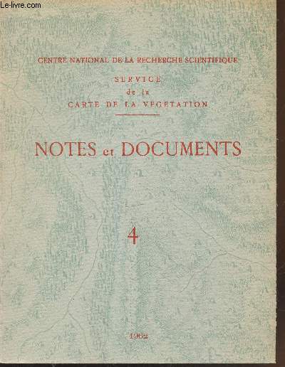 Notes et Documents n4 : La station de biologie de l'observatoire du Pic du midi de Bigorre et les recherches d'cologie montagnarde dans les Pyrnes (Extrait du Bulletin de la Fdration Franaise d'Economie Montagnarde Congrs de Lacaune 1962)