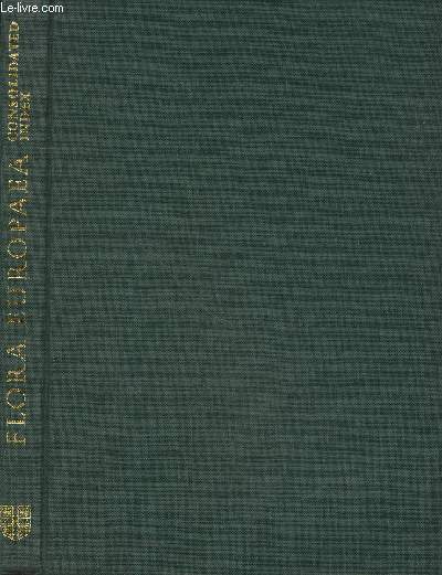 Consolidated intex to Flora Europea - Halliday G., Beadle M. - 0