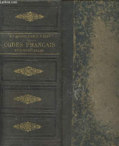 Codes Franais et Lois usuelles : Dcrets,ordonnances et avis du Conseil d'Etat et Lgislation coloniale qui les compltent ou les modifient - Conformes aux textes officiels avec une confrence des articles base principalement sur la jurisprudence etc.