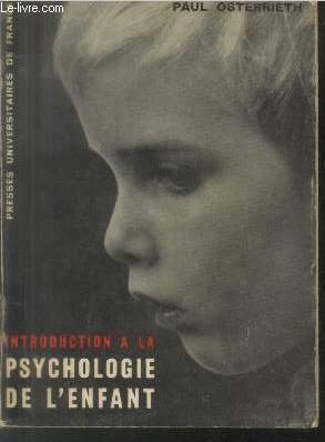 Introduction  la psychologie de l'enfant