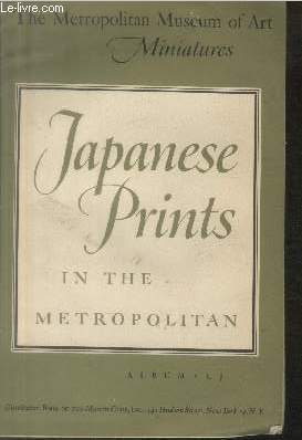 The Metropolitan Museum of Art Miniatures : Japanse prints in the Metropolitan