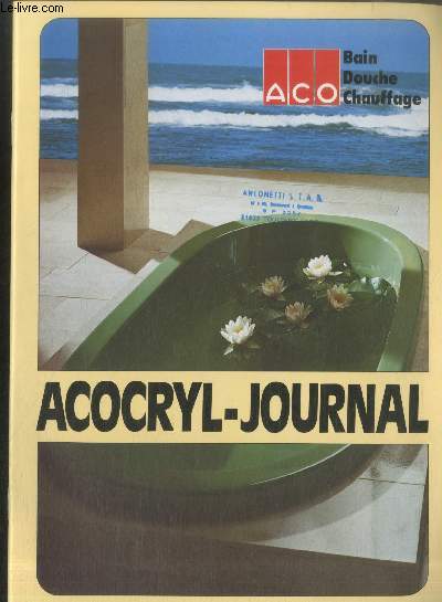 Acocryl-Journal : Bain - Douche - Chauffage