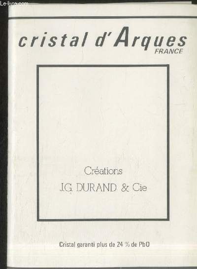 Cristal d'Arques Frabce