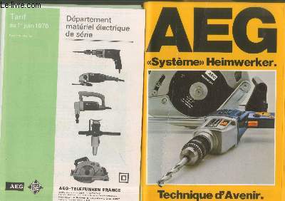 Catalogue : AEG 