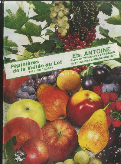 Catalogue Ppinires de la Valle du Lot - Ets. Antoine