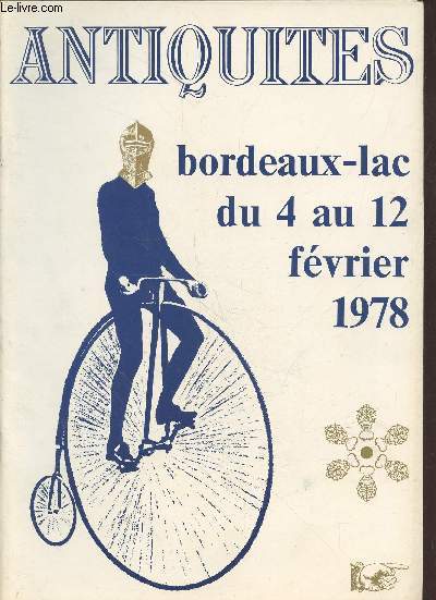 Antiquits Bordeaux-Lac du 4 au 12 fvrier 1978