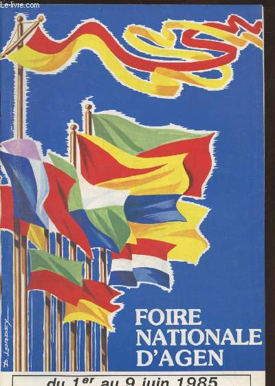Foire Nationale d'Agen du 1er au 9 juin 1985