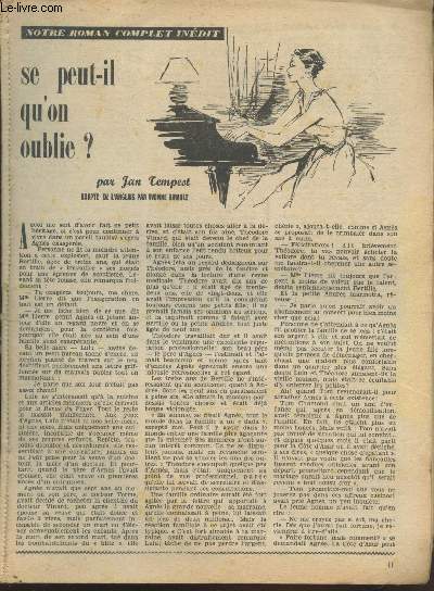 Se peut-il qu'on oublie ? - Fleur-de-Jade - Les caprices du bonheur - Seule dans la montagne - Tirs  part d'un journal (titre non prcis)